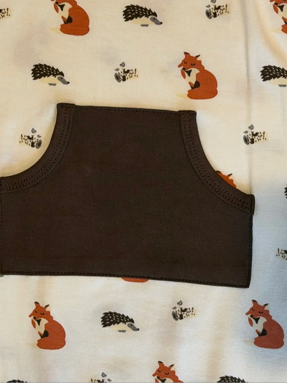 ✨NWT ✨ Kyte Baby Sienna Woodland Fox Print Long-Sleeve Longall - 3T